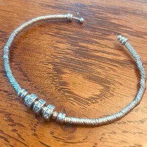 Dyadema sterling silver cuff bracelet